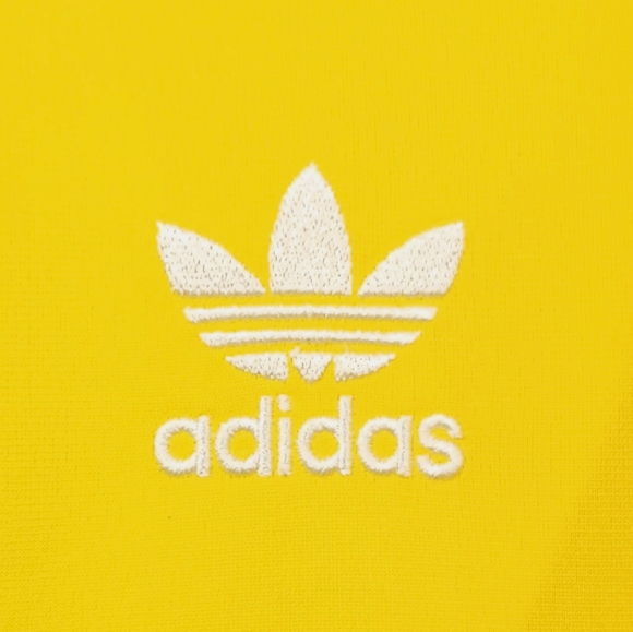 adidas Yellow Track Jacket - Picture 3 of 4